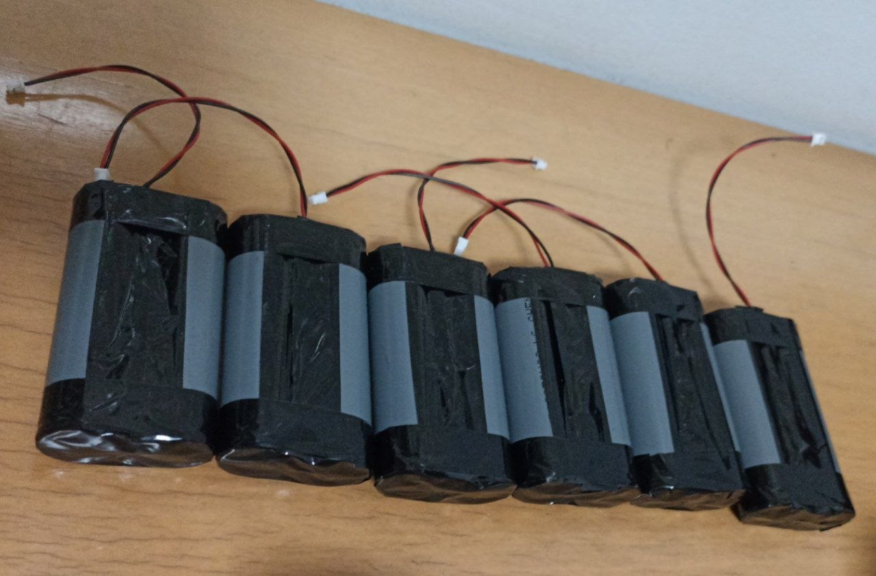 Bateria 4400 x 18650 para nodes em geral